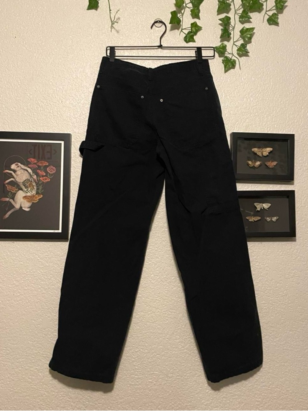 Black Carpenter Pants